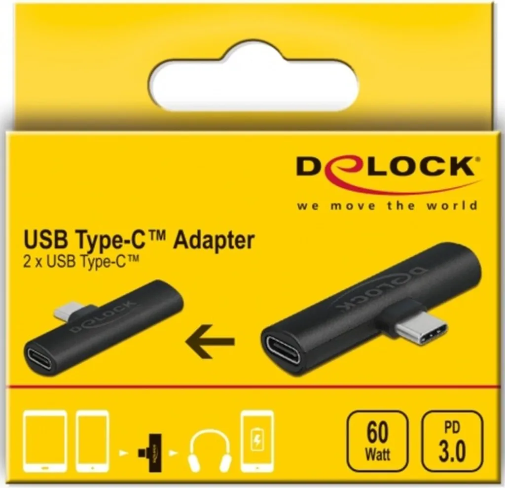 DeLOCK adatt. USB-C >2x USB-C PD 64114 - 3