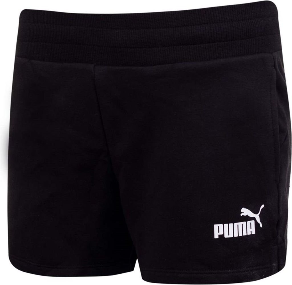 PUMA Essentials Sweatshorts Damen 01 - puma black L Produktbild 