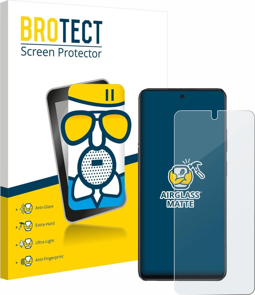 BROTECT Entspiegelungs Schutzglas für Oppo A40 Schutzfolie Panzer Folie Glas Display Schutz matt
