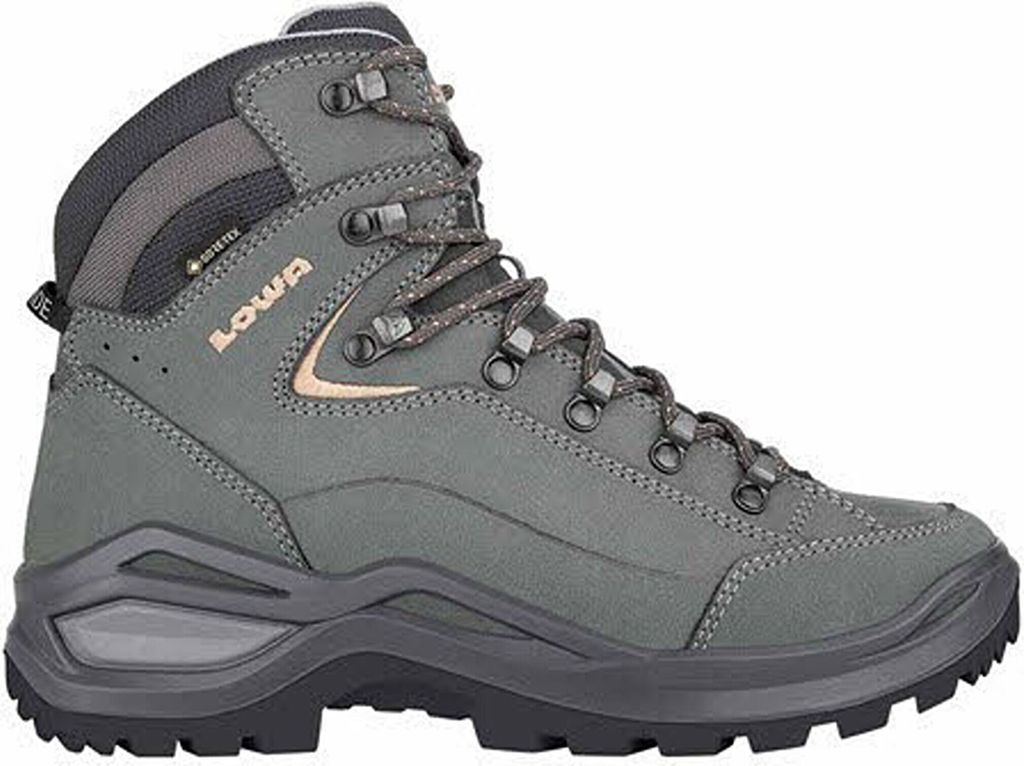 Lowa RENEGADE EVO GTX MID W Damen graphit/aprikose 40