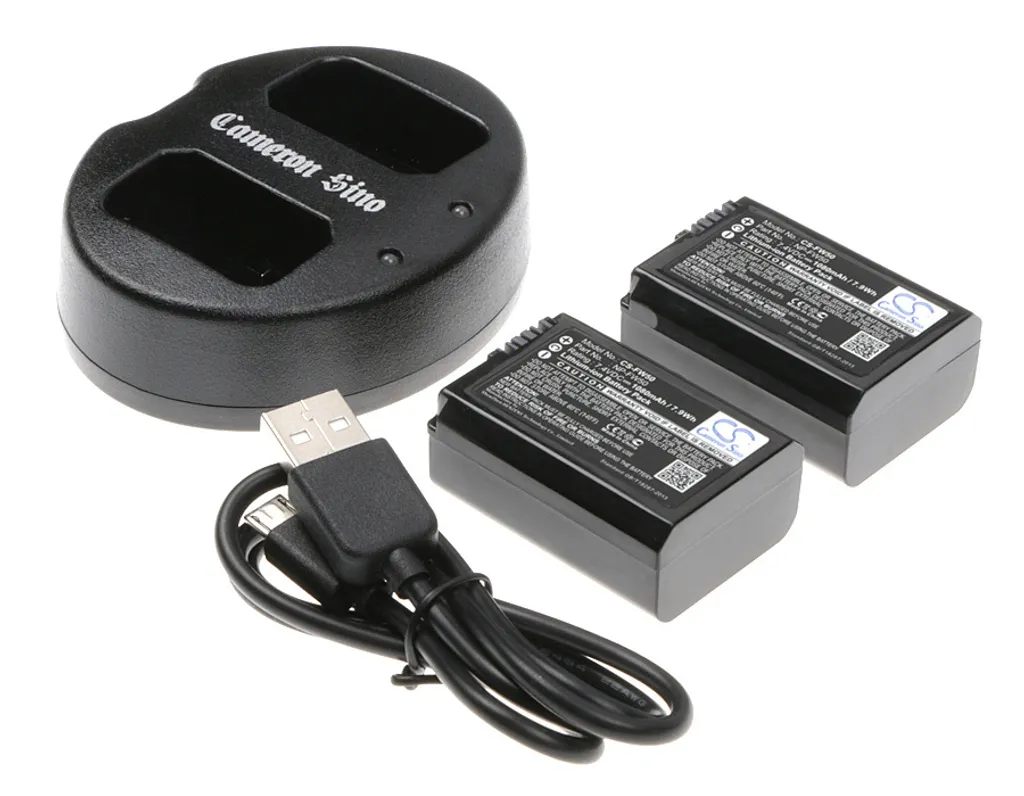 Batterie Supplémentaire Sony Alpha 6000 A7II pour Voyage et Reportage