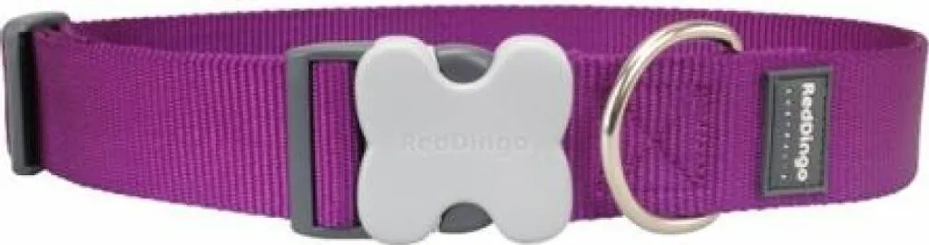 Grand Collier Chien Réglable Lila Red Dingo - Largeur 25mm de 50 à 80cm