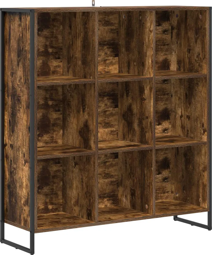 Mobile Libreria Raucharbe 108,5 cm - Scaffale Multiuso Camera e Salotto