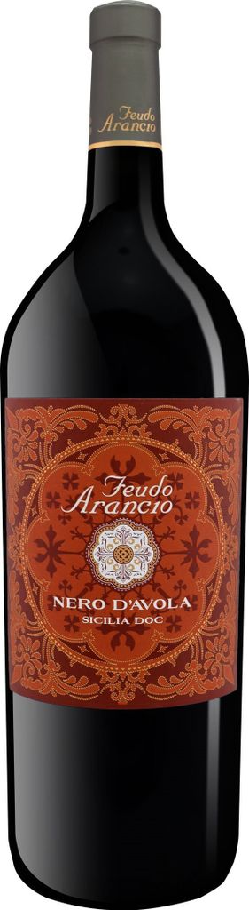 Feudo Arancio Feudo Arancio Nero d'Avola Sizilien 2021 Wein ( 1 x 1.5 L )