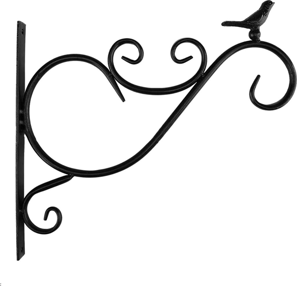 Wandhaken aus Metall, beschichteter Pflanzenhänger, Tiersilhouette, Wandhaken, rostfreie Halterung zum Aufhängen von Pflanzen im Innen- und Auße...