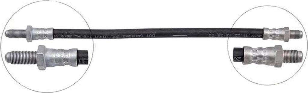 Bremsschlauch 305 mm OUT M10x1.0 OUT M10x1.0 A.B.S. für u.a. SAAB 99