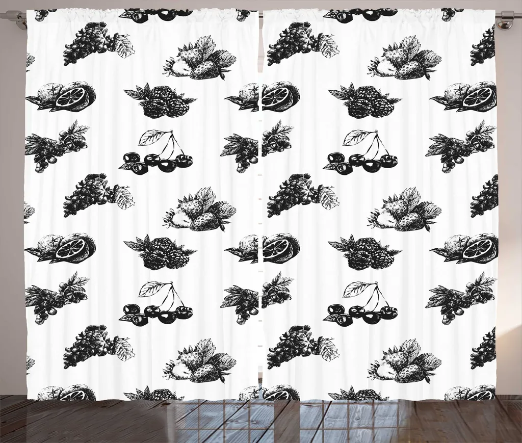 Rideau Occultant Partiel 280x225 cm pour Décorer un Salon Sombre