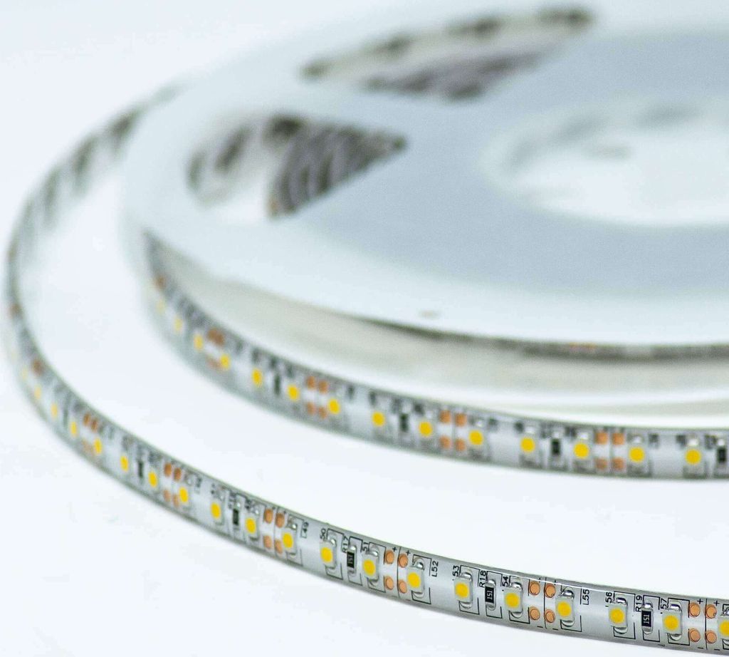 Bioledex LED Streifen 12V 10W/m 120LED/m 6000K 5m Rolle IP65 tageslichtweiss LED-Leuchtband