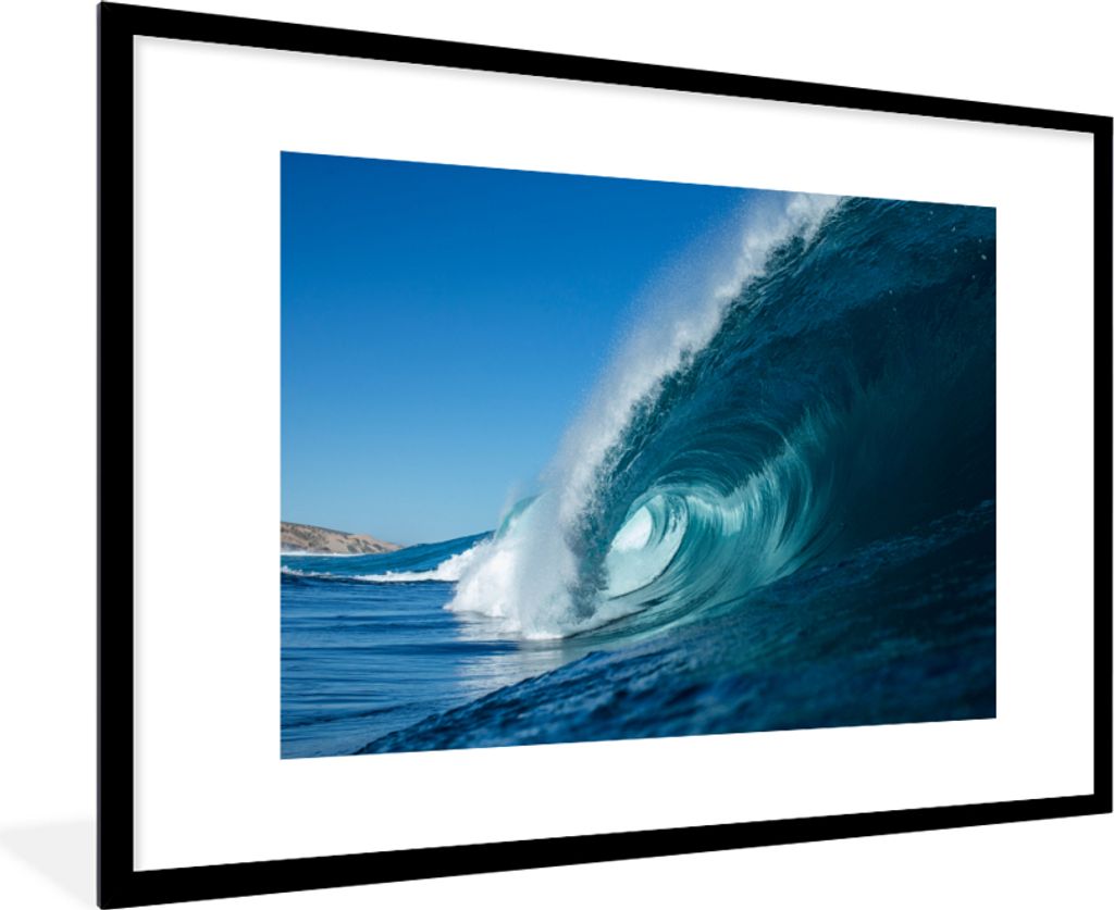 MuchoWow® MuchoWow® Gerahmtes Poster Meer - Wasser - Golf Produktbild 