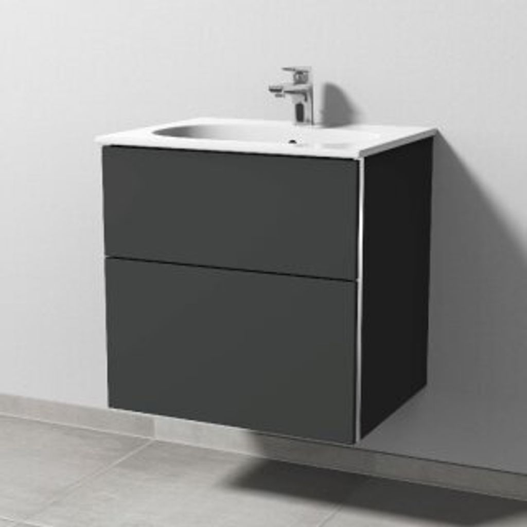 SANIPA BP4101B Waschtischunterbau mit Auszügen 3way