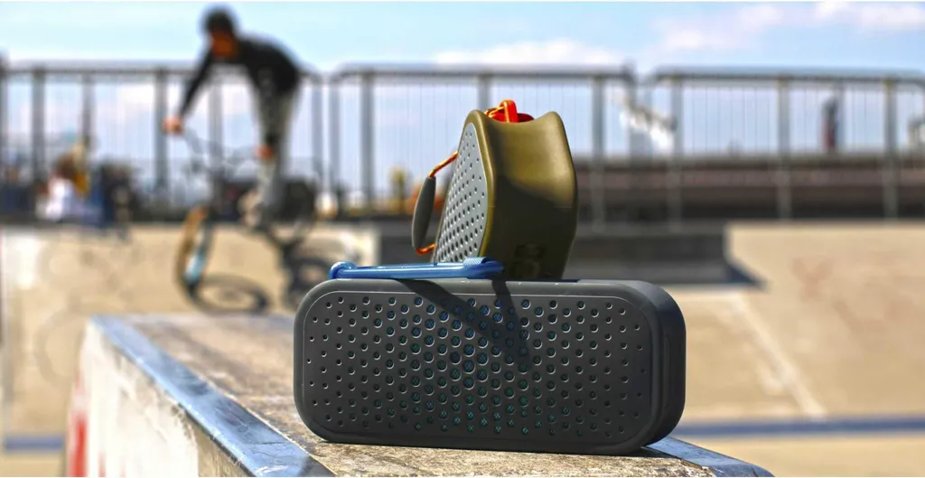 Boompods Blockblaster Bleu : Audio Immersif avec Autonomie Prolongée - 8