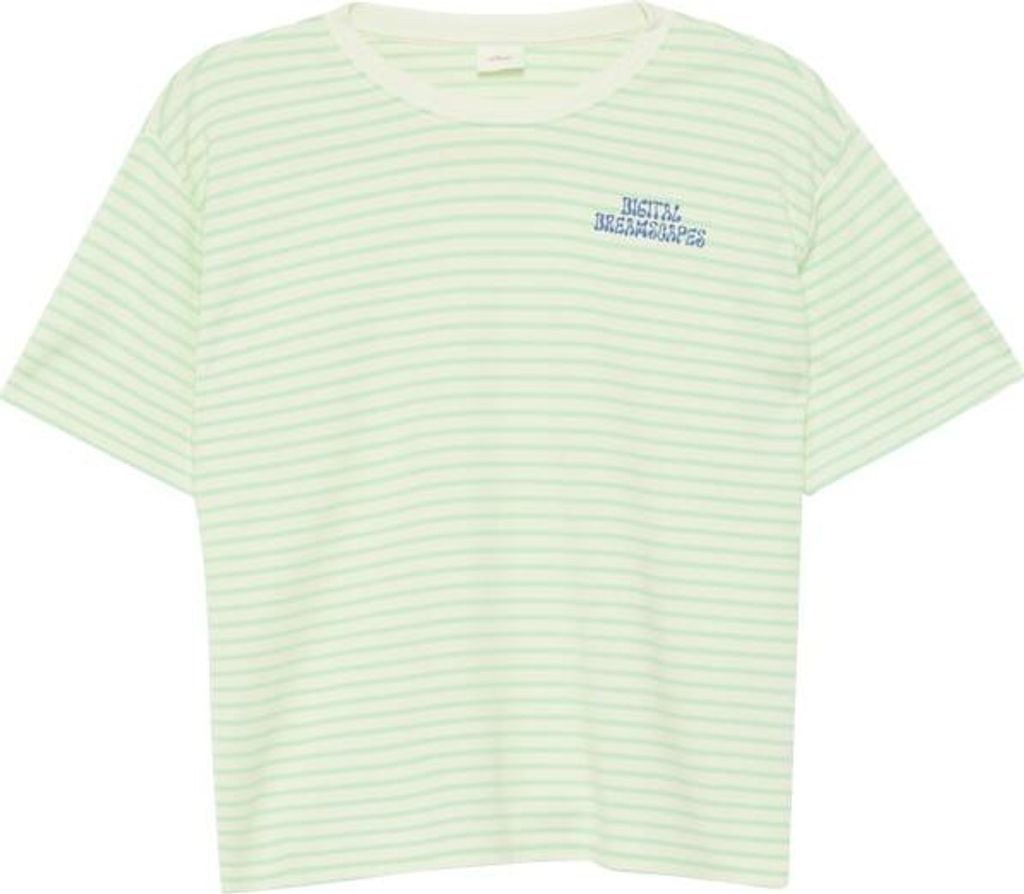 S.Oliver T-SHIRT 60G1 BLUE GREEN 60G1 BLUE GREEN 134 Produktbild 