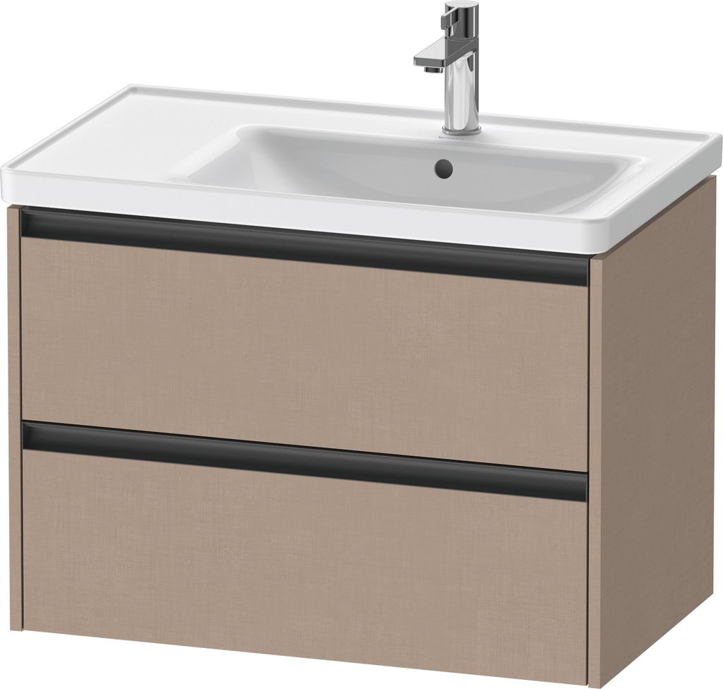 Duravit Ketho.2 Wastafelonderkast 78,4x45,5x54,9 cm Mat Produktbild 
