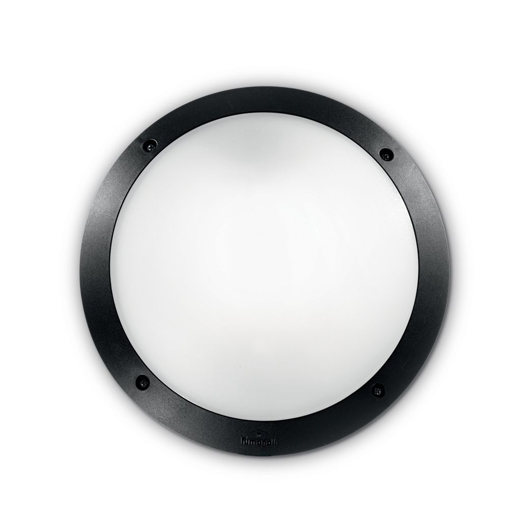 Polar-1 Moderne Wandleuchte Schwarz 1 Licht E27 Produktbild 