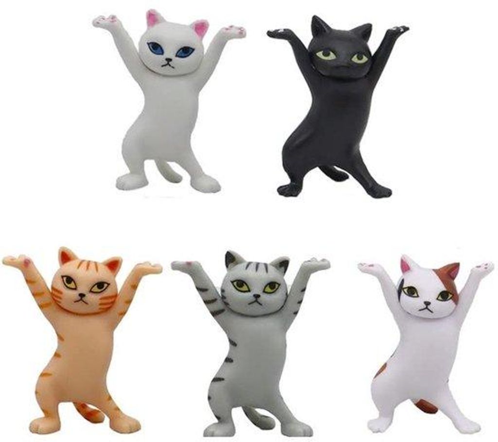 Kattencadeaus für Katzenliebhaber, schattige Katzenfigur, Hauseinrichtung