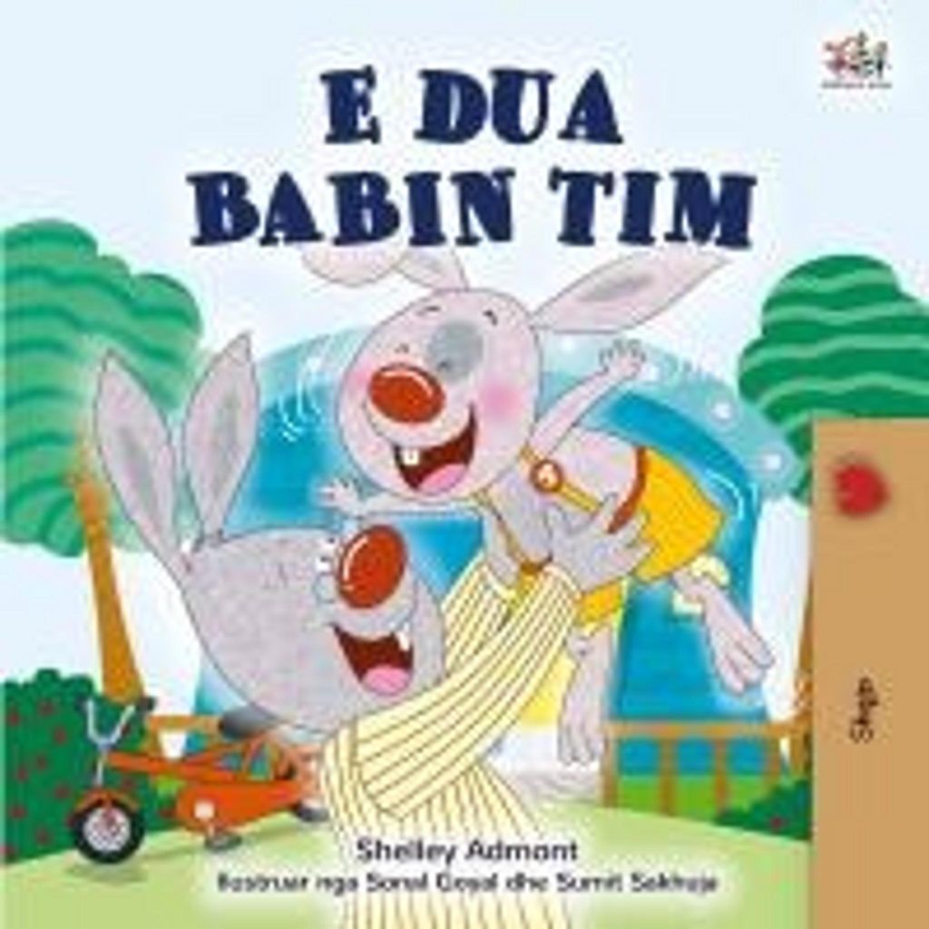 I Love My Dad (Albanian Children's Book)