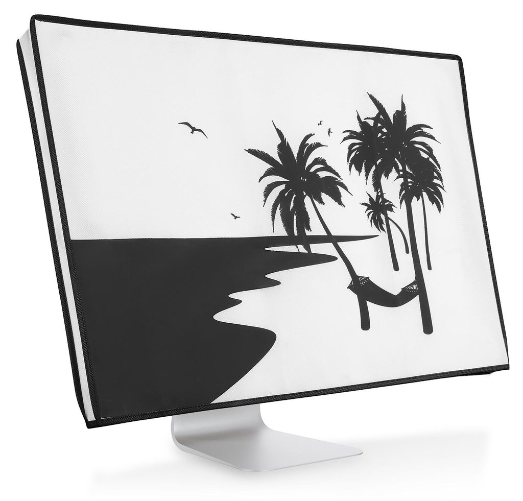 kwmobile 24-26" Monitor Hülle - PC Bildschirm Schutzhülle für 24-26" Monitor - Computer Cover Case