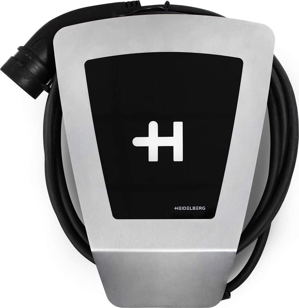 Heidelberg Wallbox Energy Control Typ 2 (11kW) (7,5m) silber