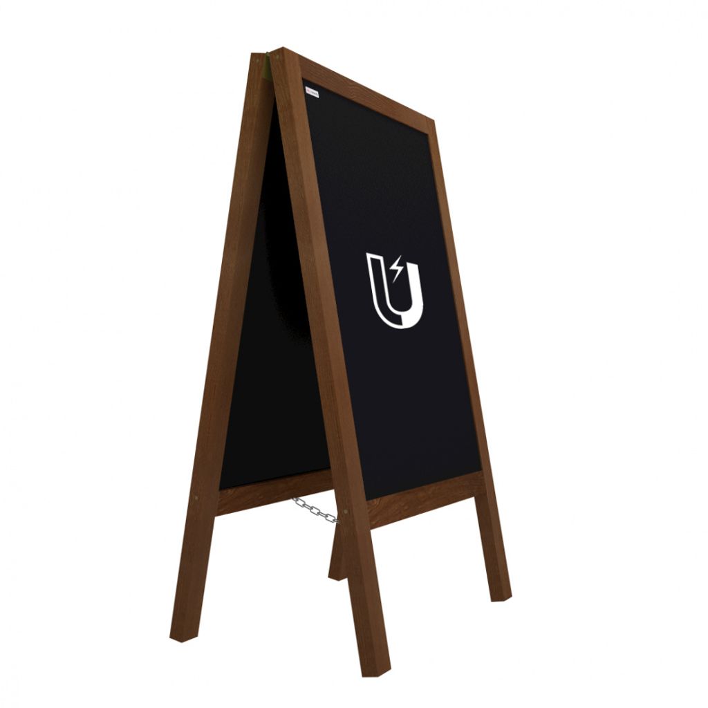 Allboards Reklamné áčko s magnetickou tabuľou 118x61 cm Obrázok produktu 