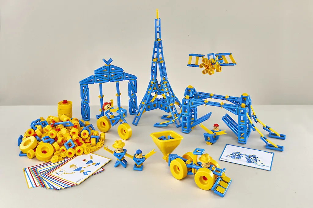 Jeu de Construction Éducatif Plasticant Mobilo Eco Team 544 Éléments - 3