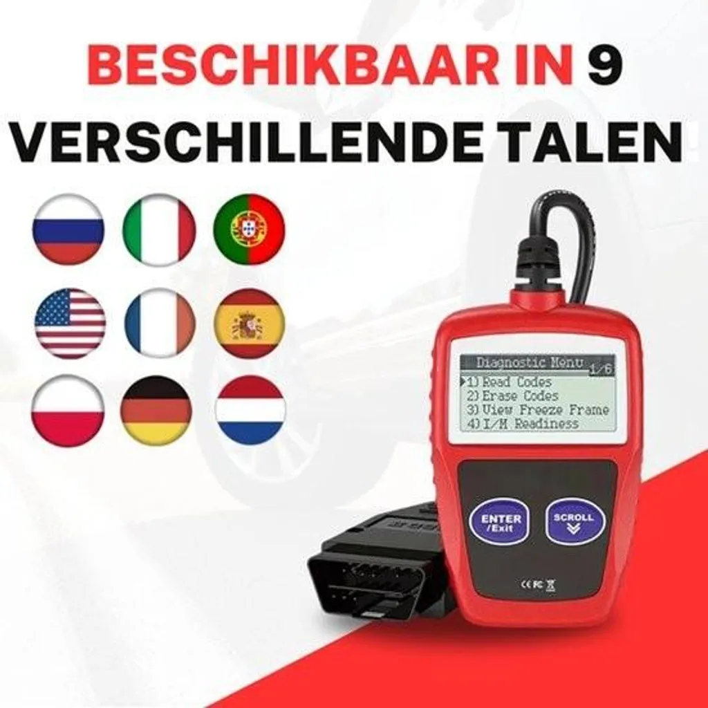 Scanner OBD2 Lecteur de Code Voiture pour Diagnostic Moteur Multilingue - 2