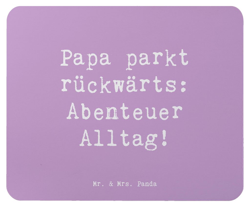 Mr. & Mrs. Panda Mauspad Spruch Vater Abenteuer - Produktbild 