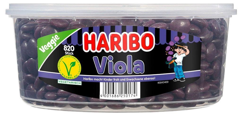 Haribo Viola boîte 820 pièces Image du produit 