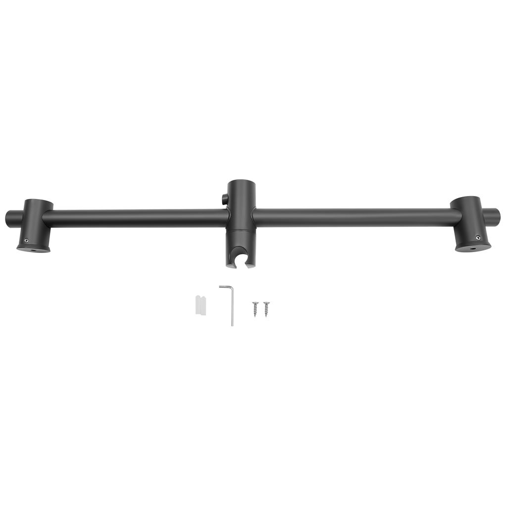 Duschstange Verstellbarer Handbrausehalter Schwarz  für Produktbild 8