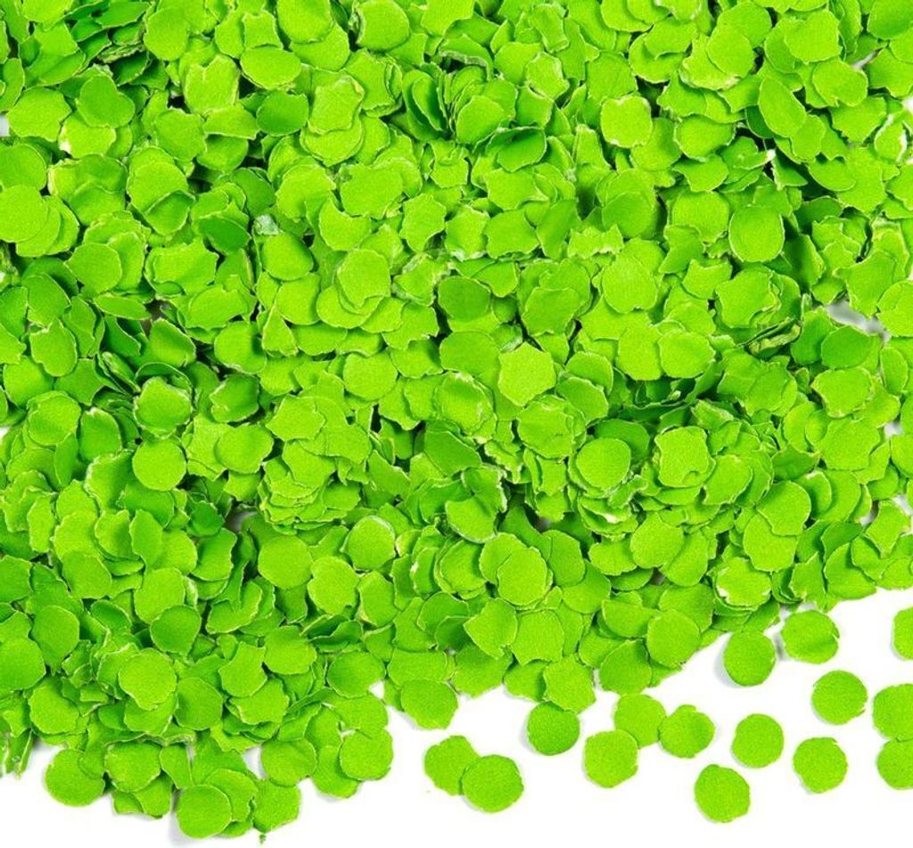 Konfetti Papier hellgrün 100g