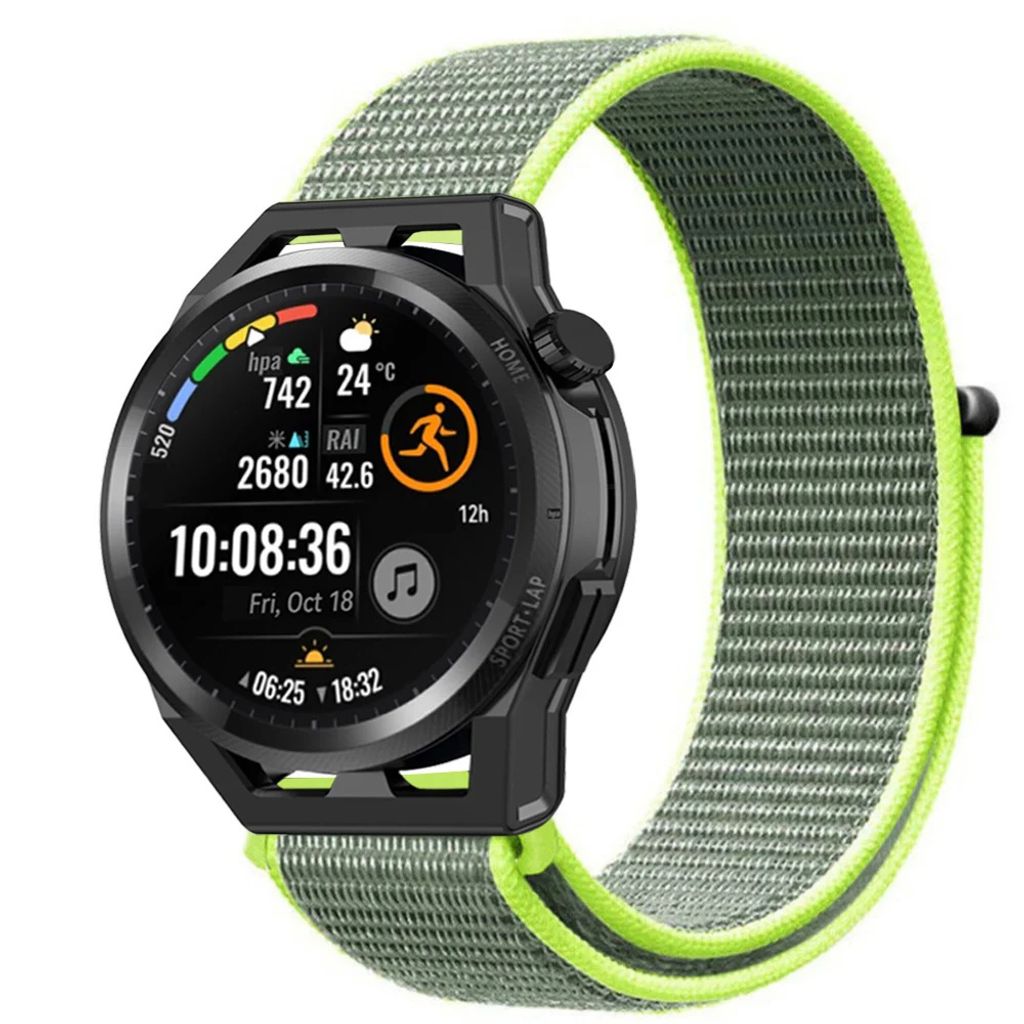 Strap-it Huawei Watch GT Nylonarmband (Fluoreszierend)