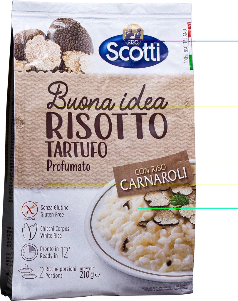 Scotti Risotto s hľuzovkami / Trüffel 210 gr. Obrázok produktu 