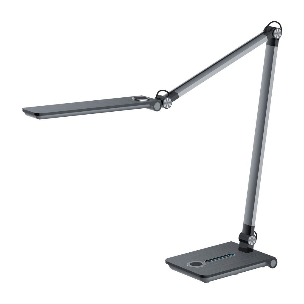 Hansa Wave Schreibtischlampe grau 8.5 W Produktbild 