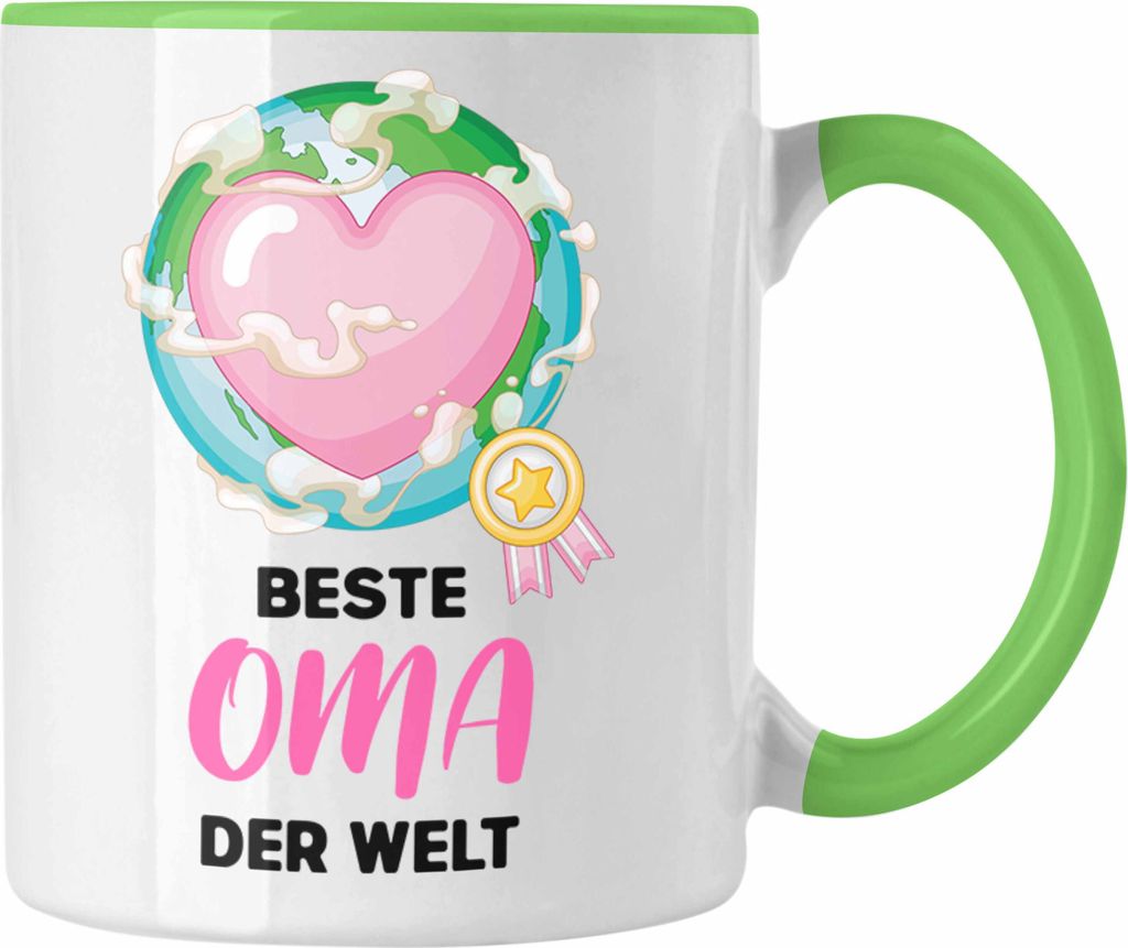 Trendation - Beste Oma Der Welt Geschenk Tasse Kaffeetasse Produktbild 