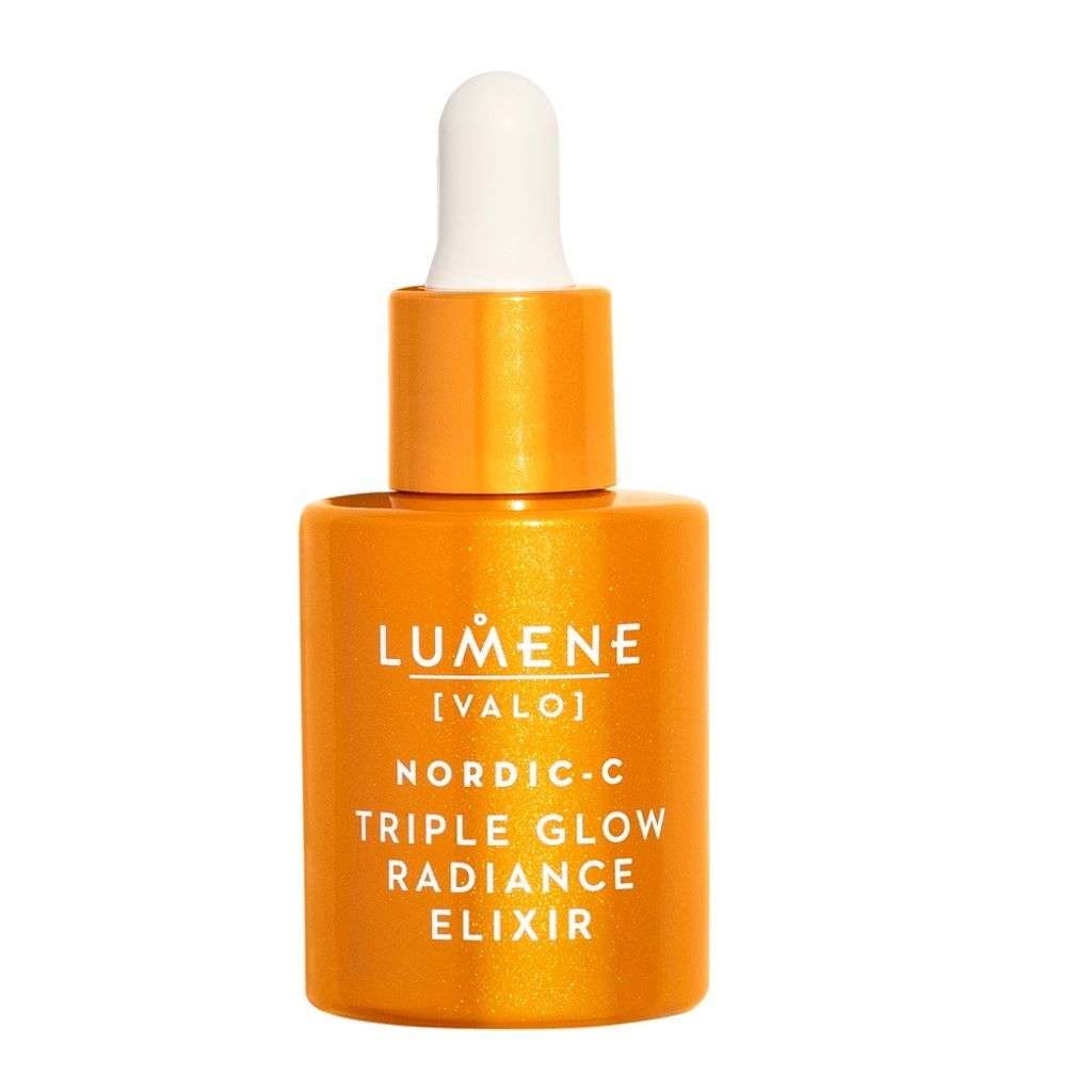 Lumene Nordic-C Triple Glow Radiance Elixir Hydrating Anti-Aging Vitamin C Serum 1 Fl Oz