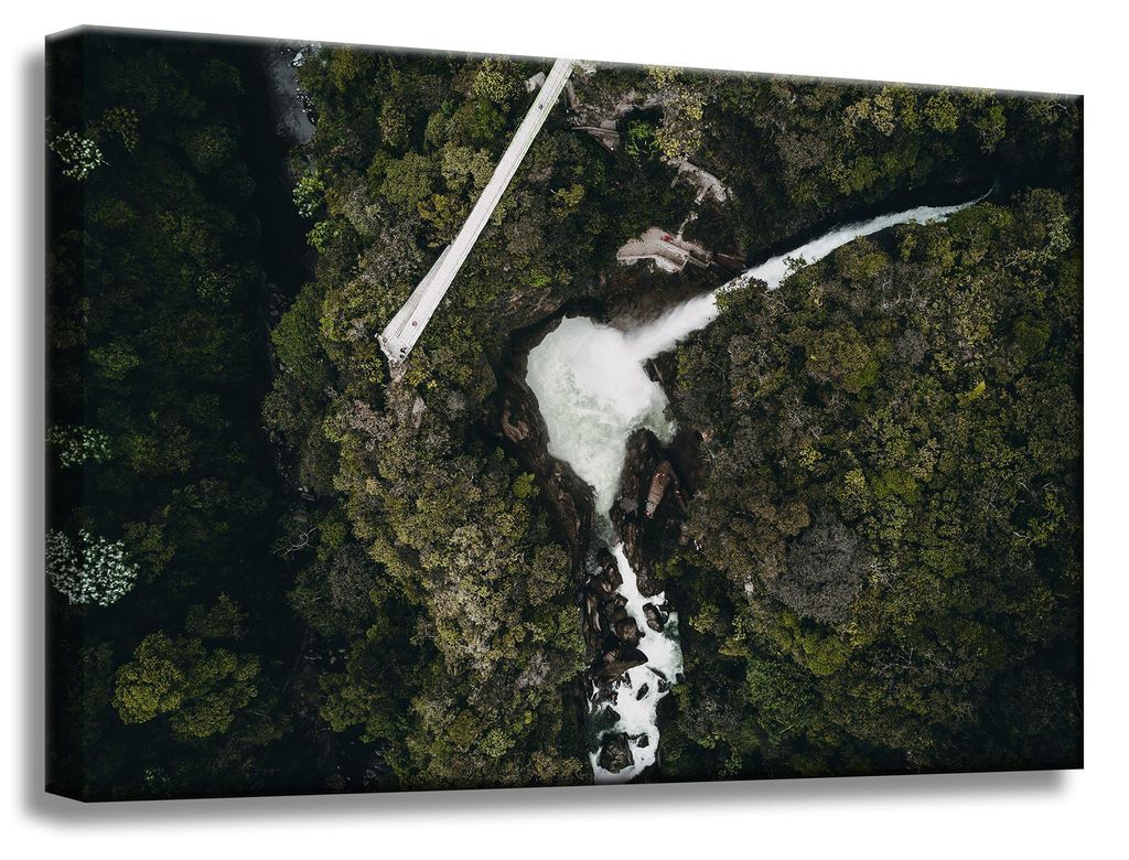 Leinwanddruck Natur aus der Vogelperspektive 60x40