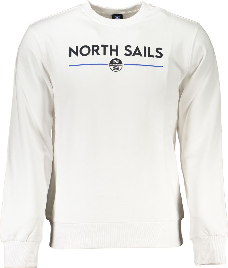 North Sails Herrensweatshirt ohne Verschluss Buwalda weiß XXL