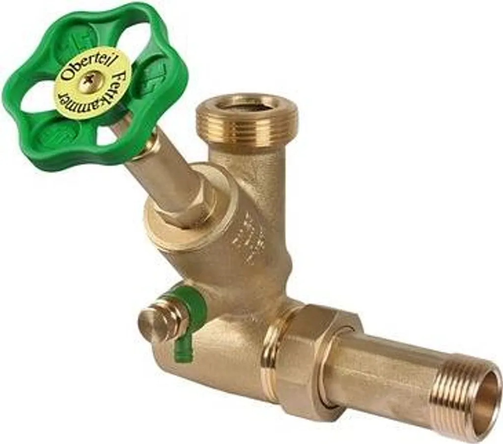 Vanne pour dérivation sanitaire DN20 idéale pour installation 1 pouce