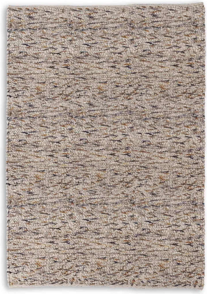 Tapis à poils ras beige 70x140 cm ODELIA pour décoration moderne