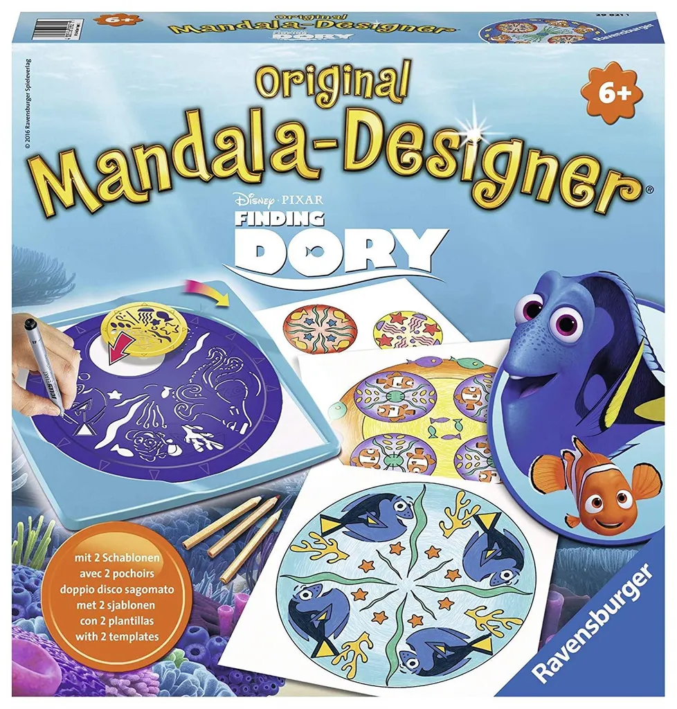 Machine à Mandala Finding Dory - Activité Manuelle et Loisir Créatif