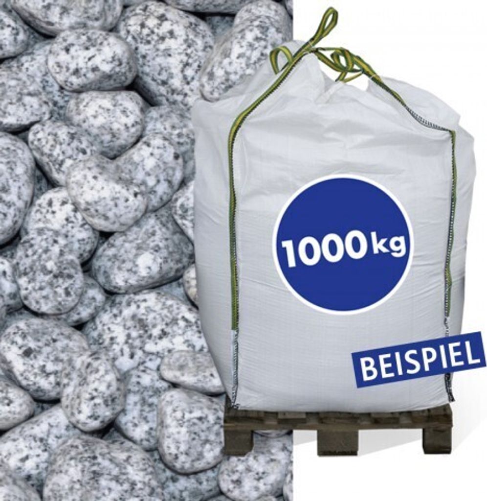 Hamann Granit-Gletscherkies Grau 25-40 mm Big Bag 1000 kg Produktbild 