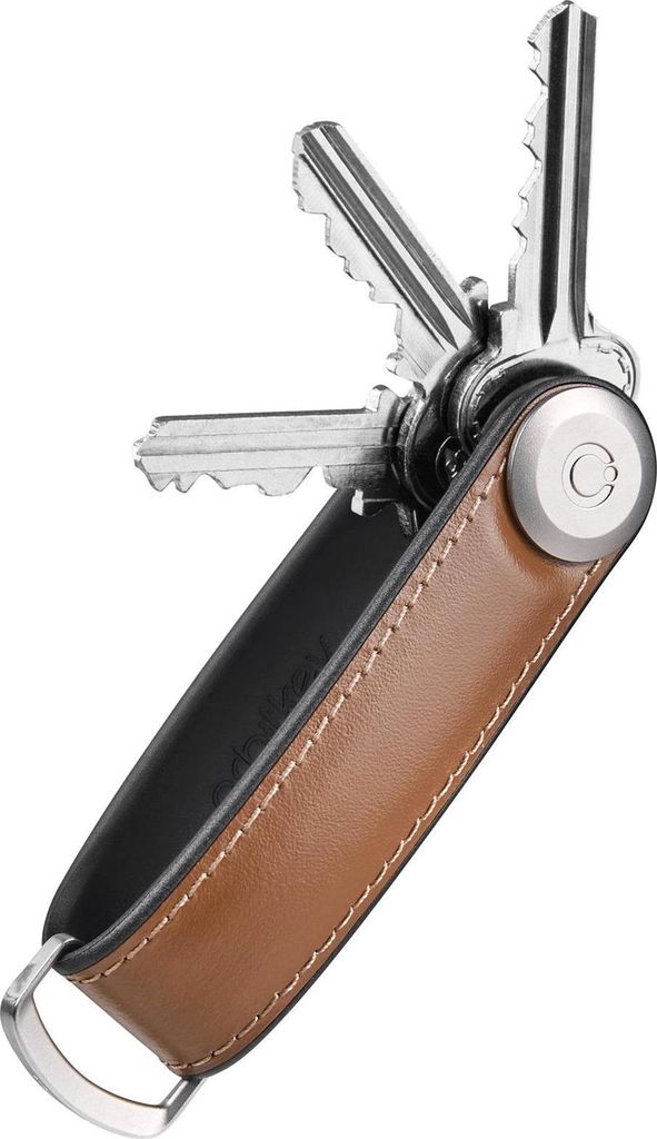 ORBITKEY Schlüssel-Organizer Leder 2.0 - Eichel