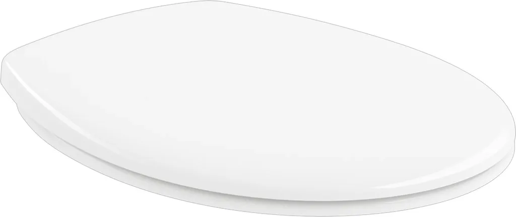 Villeroy & Boch Sedile WC Newo 363x445x49mm Ovale, Bianco Alpino, 1 pz.