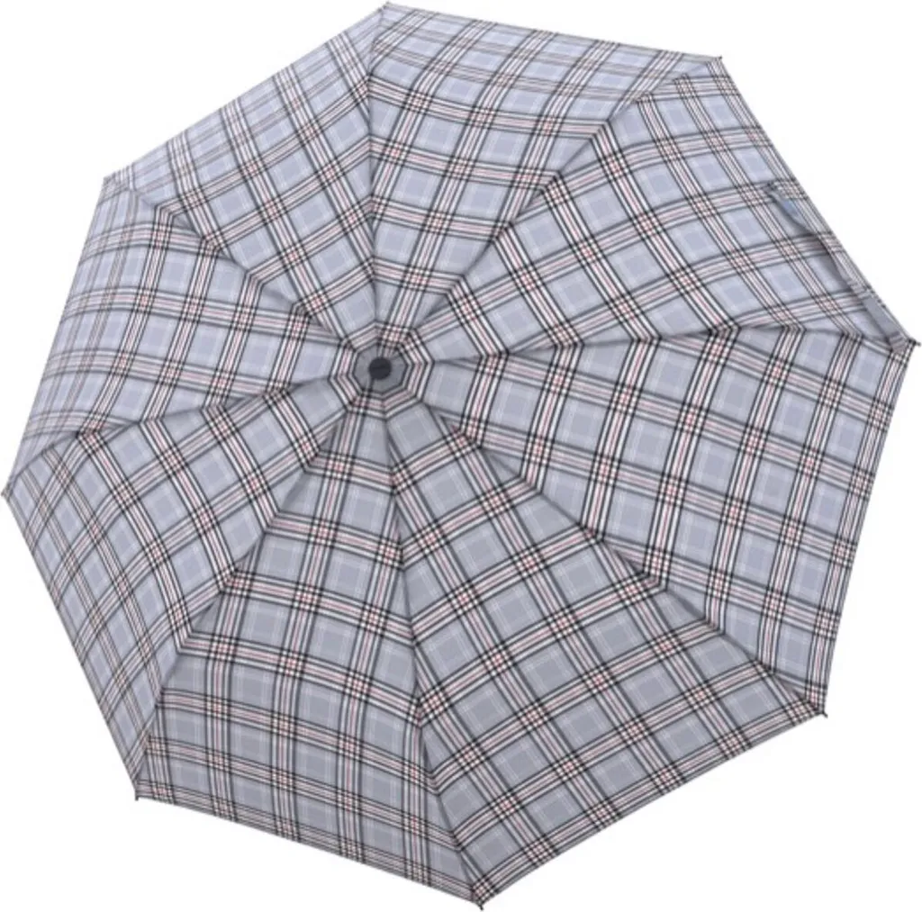 Parapluie de Marche Résistant au Vent Carbonsteel Karo Grey Doppler