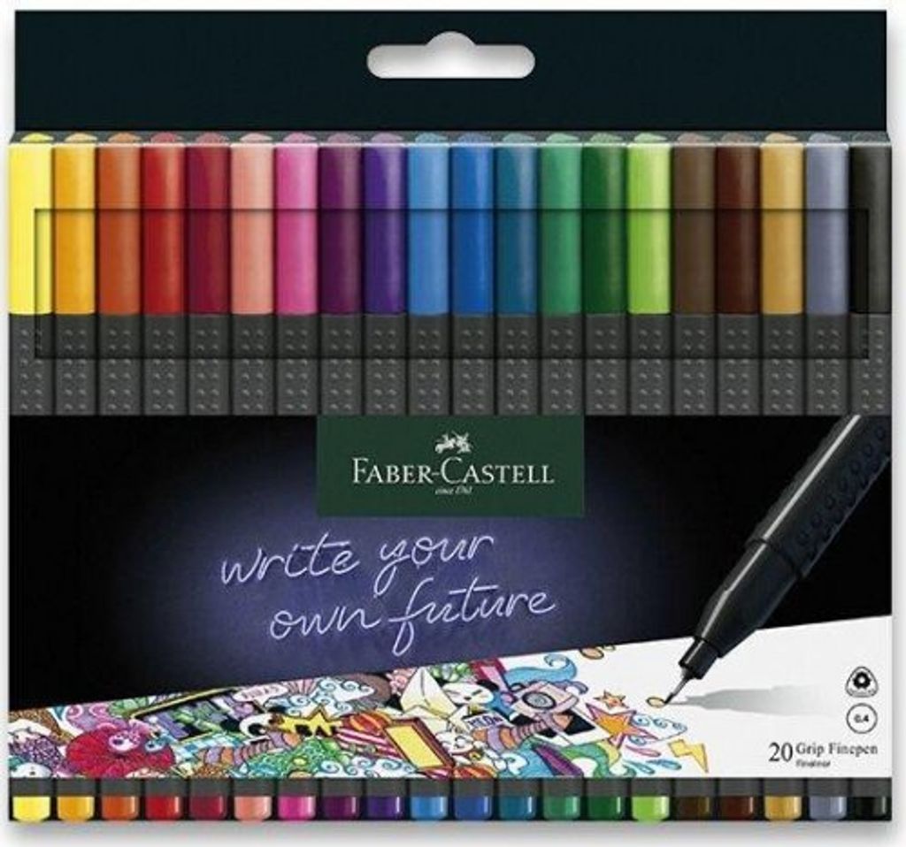 Faber - Castel Grip set de marqueurs 0,4 - 20 pcs Image du produit 