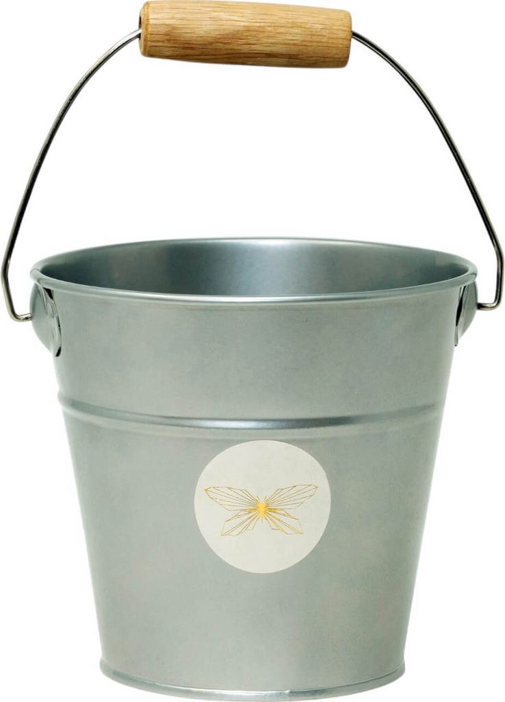 byAstrup Futtereimer Hobby Horse Wassereimer Silber Produktbild 