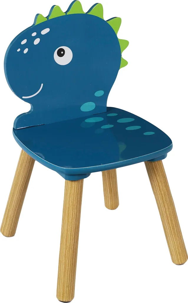 Ensemble table et chaises Dino robuste avec assises ergonomiques bois - 4