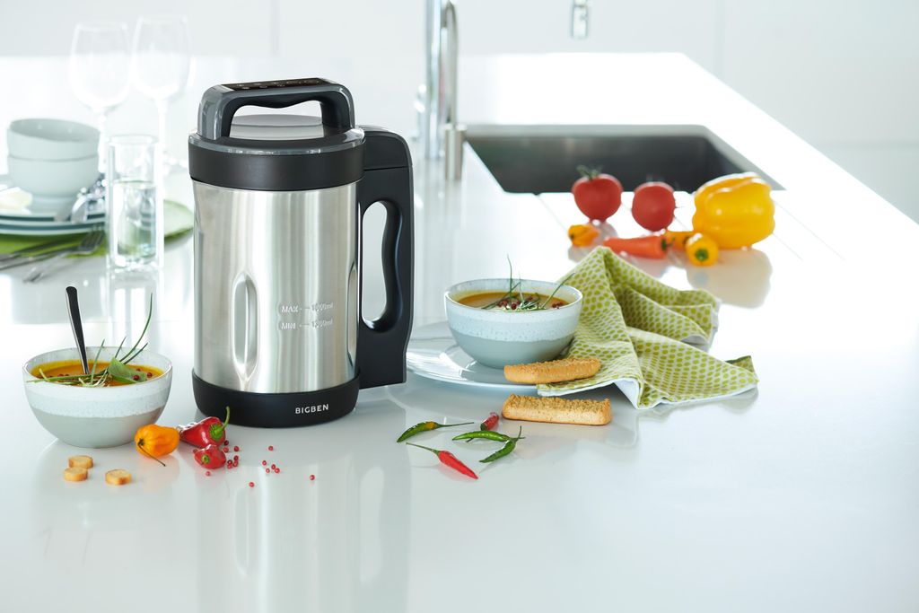 Mixer SPM1G mit 5-in-1 Funktionen, 1,6 Liter Fassungsvermögen und doppelwandiger Isolierung