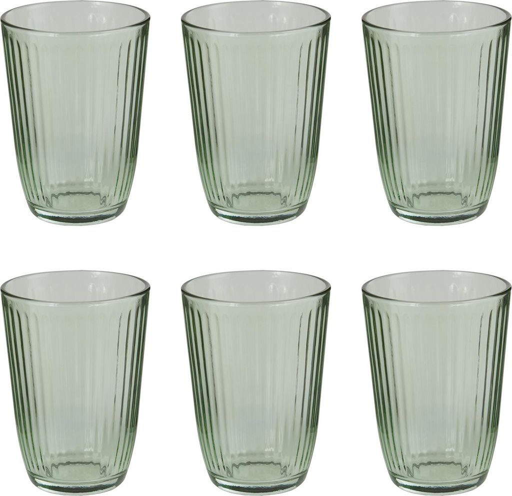 BUTLERS Trinkglas LINEE 6er-Set