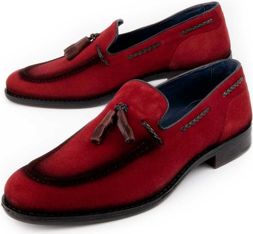 Purapiel Mokassin Moretto2 Rouge