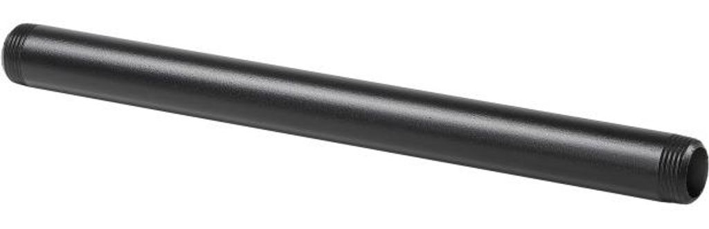 Dolle Rohr für Pipe-Regalsystem Ø 25 x 400 mm schwarz matt